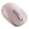 bt5 silent 5 button blue led mouse/pink