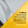 SolarGuard Go Interior Sunshade for Car Windshield, Medium Silver