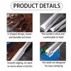 12 Pcs Mini Ice & Sugar Tongs for Serving Food