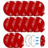 Pack of 12 3M Sticky Adhesive Replacement Compatible with Socket Mount Base VHB Sticker Pads for Collapsible Grip & Stand