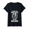 Womens Chess Player Chess Lover V-Neck T-Shirt