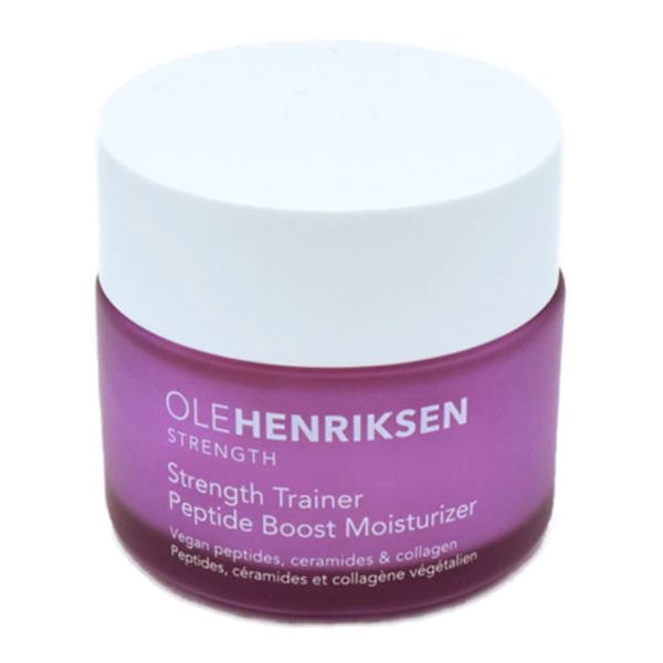 Strength Trainer Peptide Boost Moisturizer Full Size 50ml 1.7 Fluid Ounce Jar