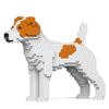 JEKCA Jack Russell Terrier 01S-M01 | Plastic Building Blocks | Age 14+