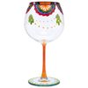 Maturi Hand Painted Pattern Gin Glass, 625ml, Gift Boxed