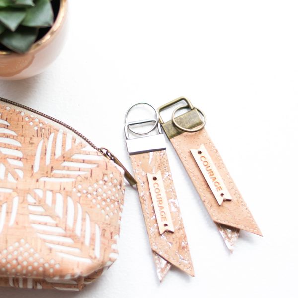 EXPLORER zero waste luggage tag - CREAM