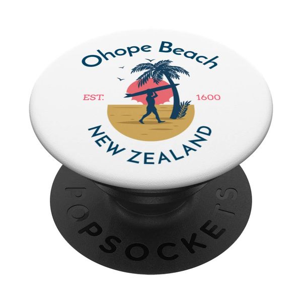 Ohope Beach New Zealand PopSockets Swappable PopGrip