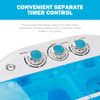 10lbs Mini Washing Machine Compact Machine Spin-Dry Laundry Washer and Dryer