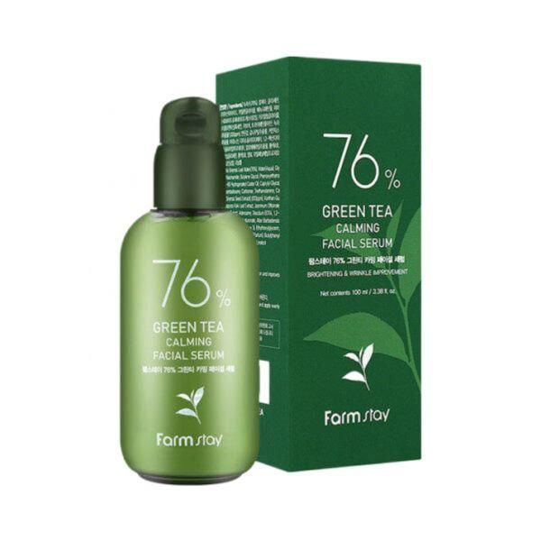 [Farm Stay] 76% Green Tea Calming Facial Serum 100ml