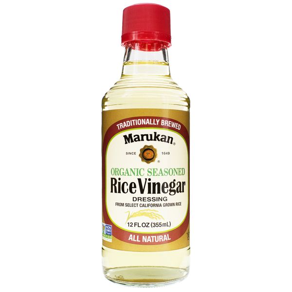 Marukan Seasoned Gourmet Rice Vinegar Dressing, 12 Fl Oz (11203)