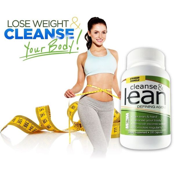 Max Cleanse & Lean Dietary Supplement 100 Caps