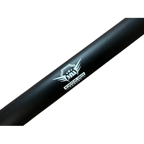 Martial Arts Armory Foam Padded Bo Staff for Safe Practice and Training with Carry Bag Case (Black, 4 ft.)