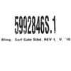 Malibu Boat Accent Panel 5992846S.1 | Surf Gate Stainless 2016 (STBD)