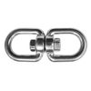 Pack of 25 Swivels 4 mm Nickel-Plated