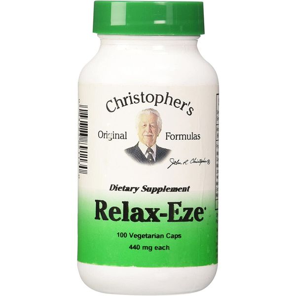 Dr Christopher's Original Formulas Relax-Eze 100 Caps