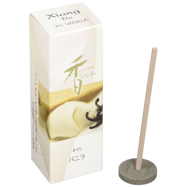 Shoyeido Incense Xiang Do #214245 Vanilla ST20 Sticks with Simple Incense Holder