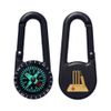 Azeeda 'Cricket Pitch Essentials' Compass Keyring (KC00038298)