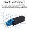 TXWTXPJ-LC Single Mode 9/125μm Fiber Optic Loopback Adapter,LC/UPC Singlemode Fiber Optic Loopback Tester,Loopback Adapter/Test Plug for Testing Applications (1)