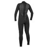 O'Neill Women's Reactor-2 3/2mm Back Zip Full Wetsuit, Black/Black, 4