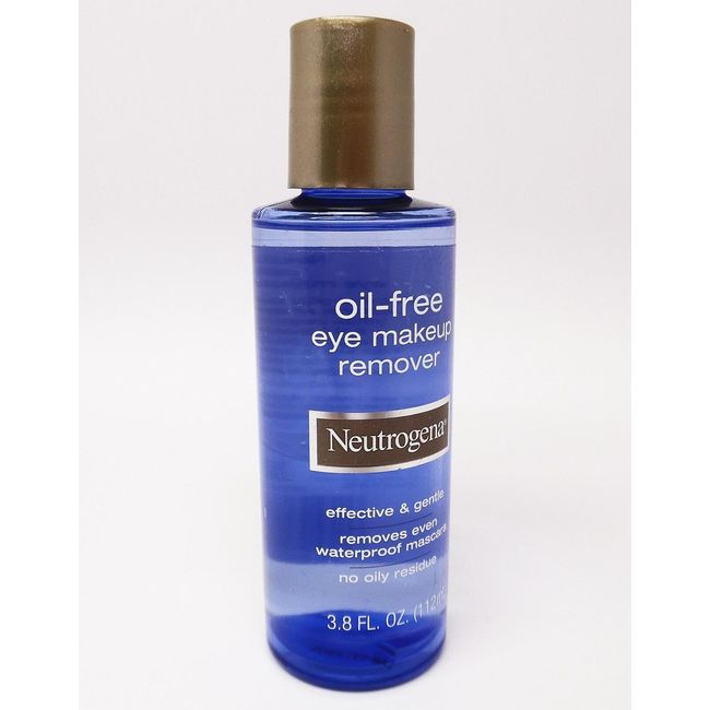 Neutrogena Oil-Free Eye Makeup Remover, Effective & Gentle - 3.8 fl. oz. (112mL)