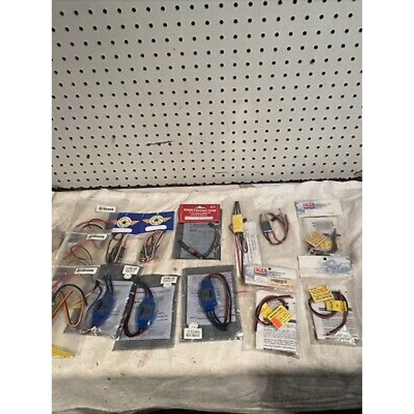 RC Airplane Helicopter Wiring Lot Of 14 Brushless Lipo