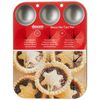 Dexam Non-Stick 12 Cup Mince Pie, Carbon, Grey