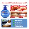 NVYUE Press Toothpaste,Baking Soda Whitening Toothpaste,Jaysuing Stain Removal Whitening Toothpaste Strong Cleaning Power Natural Stain Remover Fluoride-Free Toothpaste（Blueberry Flavor）