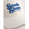 NEXT Baseball-Cap mit Schriftzug Ecru 7-10 Jahre