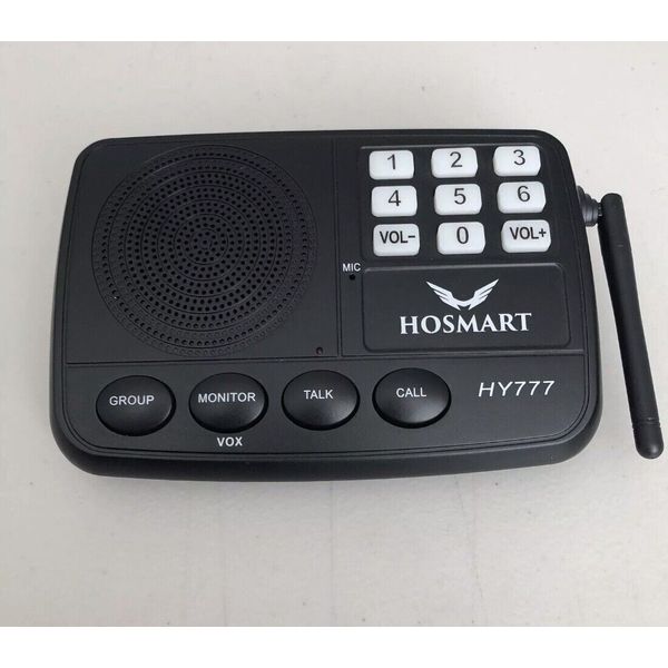 Hosmart Wireless Home Intercom System 1/2 Mile Range HY777