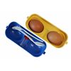 Egg Container 2 Compartments with Salt Shaker + 2 Spoons