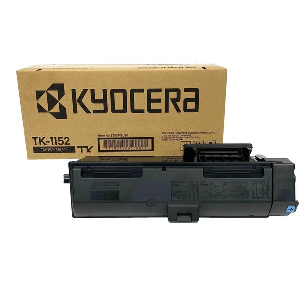 KYOCERA Genuine TK-1152 Black Toner Cartridge for ECOSYS P2235dw / M2635dw Model Laser Printers (1T02RV0US0)