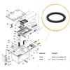Oase Replacement Flat Gasket Biotec Screenmatic Hosetails - Part 19506