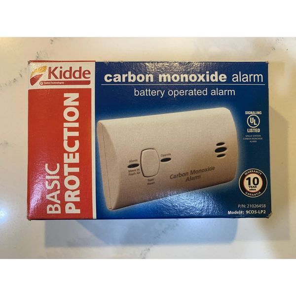 Kidde Carbon Monoxide Alarm 9CO5-LP2