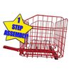 Foldable Folding Scooter Rear Basket for Pride Mobility Scooters: RED