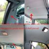 Replace Universal Headliner Fabric Car Headlining Roof Liner light-gray 90"x60"