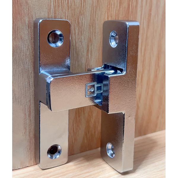 90 Degree Lock for Silver Valley Warehouse Door, Portable Door Lock with Fixed Buckle, Double Folding Bedroom Door Lock