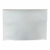 A4 Document Stud Wallet Carry Popper Folder A4 Plastic Wallet File Document Holder Poly Envelope File with Button Closure Colour Document for Home & Offices (Single Pocket, White)