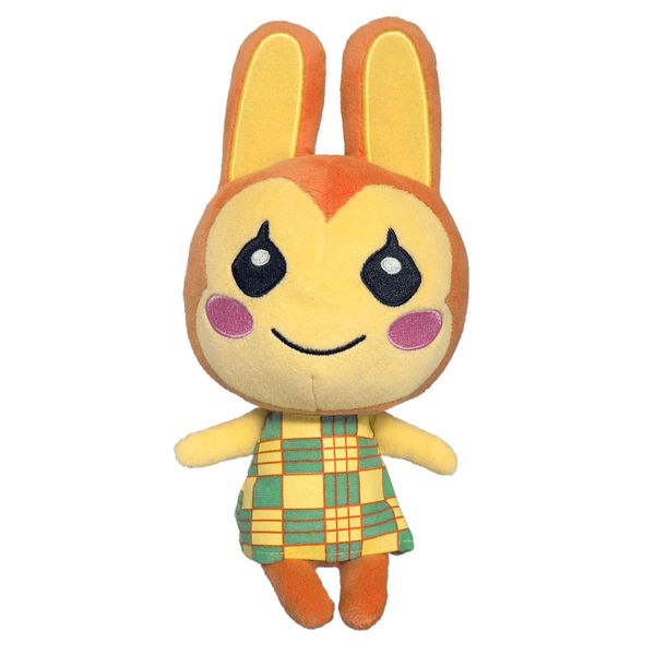 Sanei Boeki Animal Crossing All Star Collection Bunnie Plush Toy, Size S, Height 9.8 inches (25 cm)