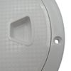 Deck Access Round Inspection Hatch 7" (178MM Boat Cover Plate White Plastic)
