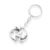 Mens Zodiac Sign Silver Keyring With Eco-Friendly Packaging Unique Design