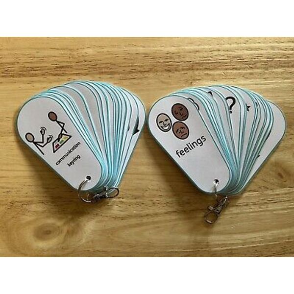 2 Pack Communication Fan / Speech-Language -Communication-Early Years-Visual Aid