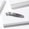 Silver Tweezer Cuticle Nipper Sharp Blades Stainless Steel Durable Easy Clean