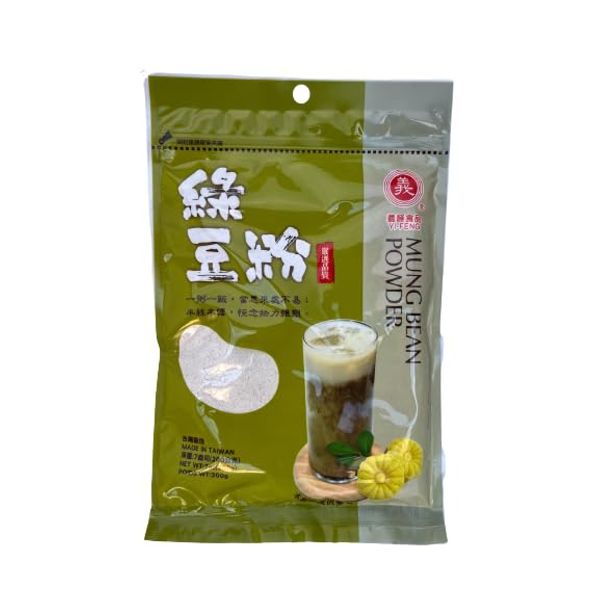 Mung Bean Powder, Green Peas Powder, Mung Bean Flour (Starch) by Yi Feng 7 Oz (1 pack)