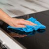 Spontex Microfibre All-Purpose Cloths 8 + 2 Free, 1 Pack - Colourful Microfibre Cloths