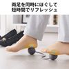 Elecom HCK-FBHGY Stretch Ball, Office Stretch, Hard, Ellipse, Round Type, Gray