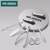 Mr. Green Mr. Green Stainless Nail Care Full Set + Premium Pouch MR6606