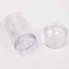 4 Pieces 15ml Clear Empty Deodorant Containers Twist-up Deodorant Containers Empty Deodorant Tubes Bottom Filling Deodorant Bottles for DIY Cosmetic Lip Balm Tubes