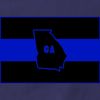 CafePress Thin Blue Line Georgia Apron (Dark) Kitchen Apron with Pockets