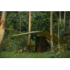 OneTigris Bulwark Camping Tarp, 100% Waterproof Bushcraft Shelter, Lightweight Hammock Rain Fly Portable Anti UV Large 12.8ft x 9.5ft