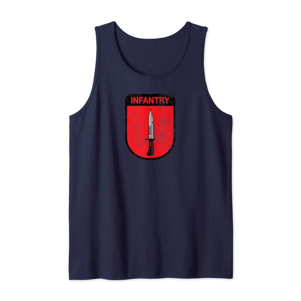British Army Infantry (distressed) Tank Top