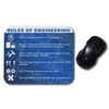 Rules of Engineering Funny Mouse Pad